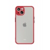 Чехол защитный vlp Matte Case для iPhone 13, красный