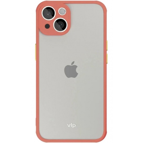 Чехол защитный vlp Matte Case для iPhone 13 Pro, коралловый - фото 1