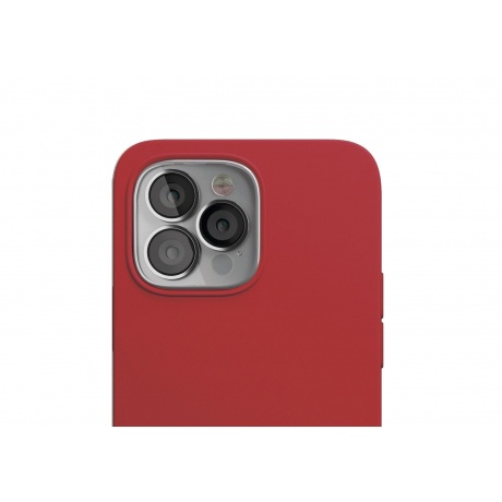 Чехол защитный vlp Matte Case для iPhone 13 Pro, красный - фото 2