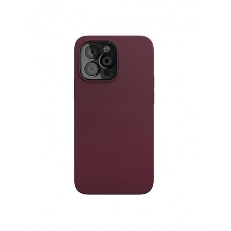 Чехол защитный vlp Matte Case для iPhone 13 Pro, марсала - фото 1