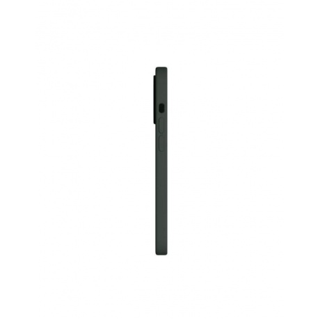 Чехол защитный vlp Matte case для iPhone 13 Pro, темно-зеленый - фото 4