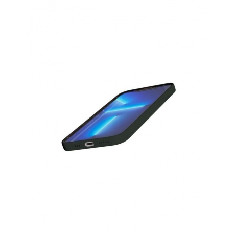 Чехол защитный vlp Matte case для iPhone 13 Pro, темно-зеленый - фото 5
