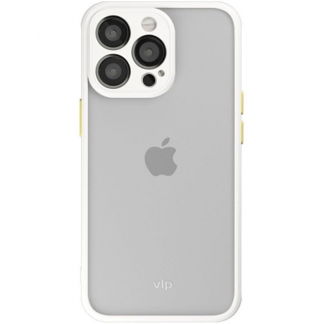 Чехол защитный vlp Matte Case для iPhone 13 ProMax, белый - фото 1