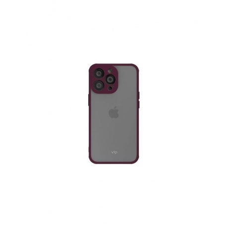 Чехол защитный vlp Matte Case для iPhone 13 ProMax, марсала - фото 1