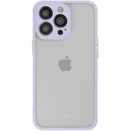 Чехол защитный vlp Matte Case для iPhone 13 ProMax, фиолетовый - фото 1