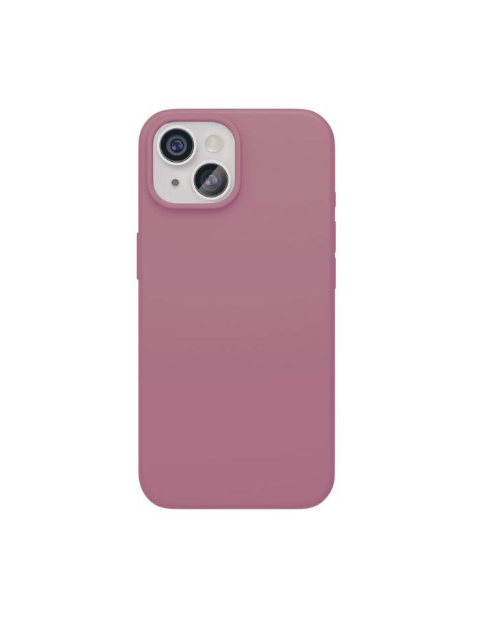 Чехол защитный VLP Aster Case с MagSafe для iPhone 14/15, пудровый