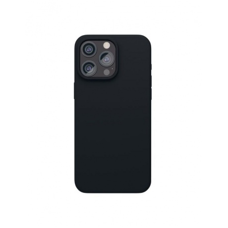 Чехол защитный VLP Aster Case с MagSafe для iPhone 15 Pro, черный - фото 1