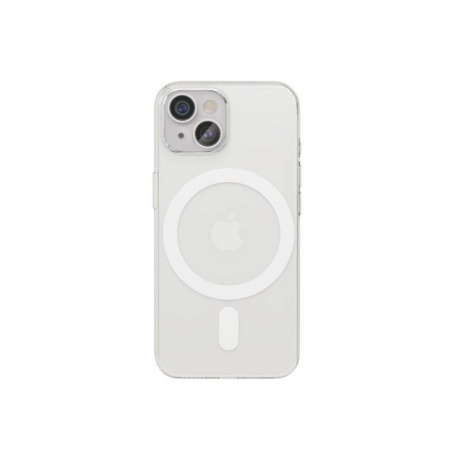 Чехол защитный VLP Diamond Case с MagSafe для iPhone 14/15, прозрачный - фото 1