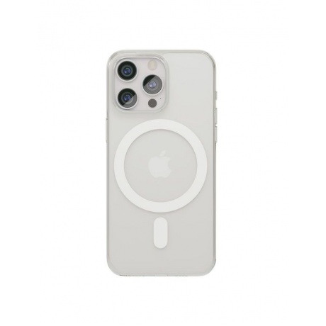 Чехол защитный VLP Diamond Case с MagSafe для iPhone 15 Pro, прозрачный - фото 1