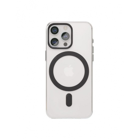 Чехол защитный VLP Diamond Case с MagSafe для iPhone 15 ProMax, черный - фото 1