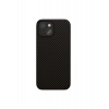 Чехол защитный VLP Kevlar Case с MagSafe для iPhone 15 Plus, чер...