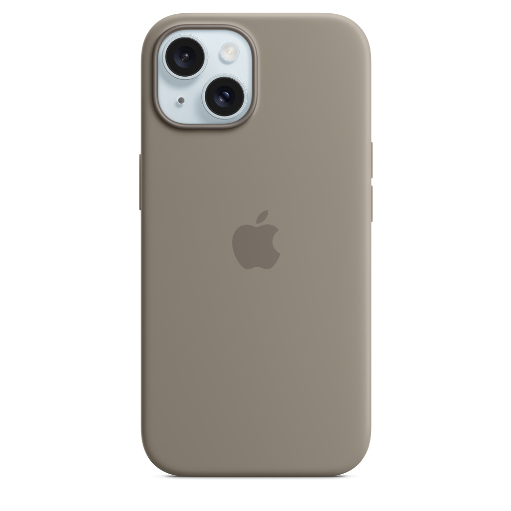 Чехол оригинальный Apple для Iphone 15 Silicone Case - Clay чехол оригинальный apple для iphone 15 woven case black