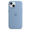 Чехол оригинальный Apple для Iphone 15 Silicone Case - Winter Bl...