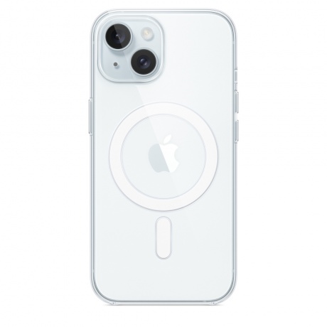 Чехол оригинальный Apple для Iphone 15 Silicone Case - Clear Case - фото 1