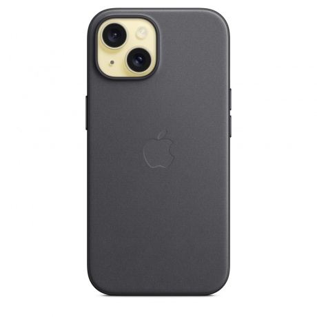 Чехол оригинальный Apple для Iphone 15 Woven Case - Black - фото 3