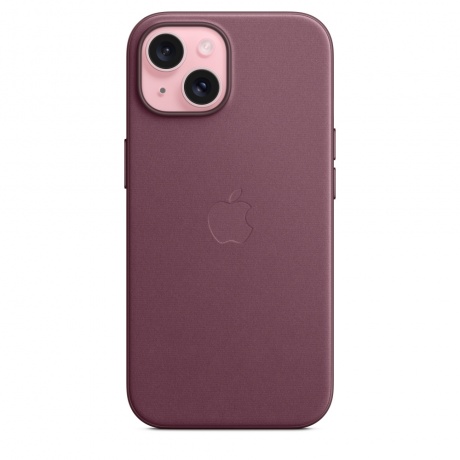 Чехол оригинальный Apple для Iphone 15 Woven Case - Mulbery - фото 2