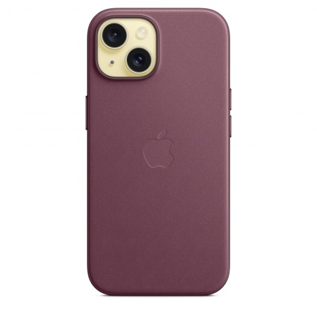 Чехол оригинальный Apple для Iphone 15 Woven Case - Mulbery - фото 3