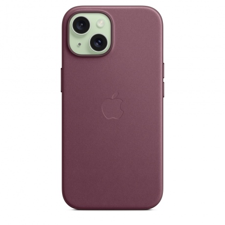 Чехол оригинальный Apple для Iphone 15 Woven Case - Mulbery - фото 4