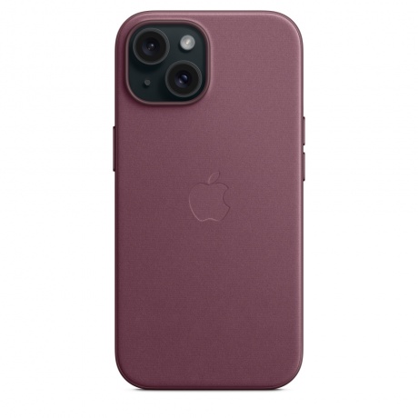 Чехол оригинальный Apple для Iphone 15 Woven Case - Mulbery - фото 5