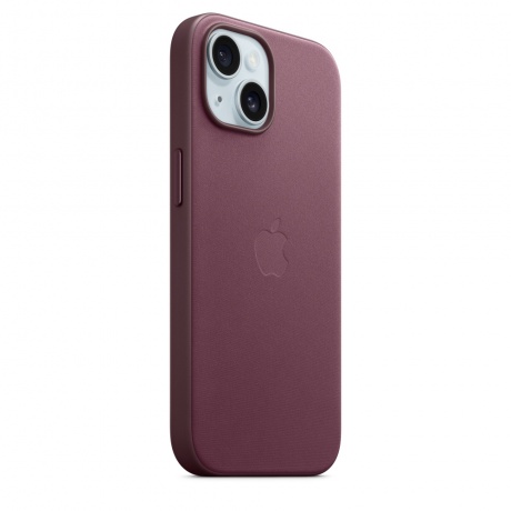 Чехол оригинальный Apple для Iphone 15 Woven Case - Mulbery - фото 6