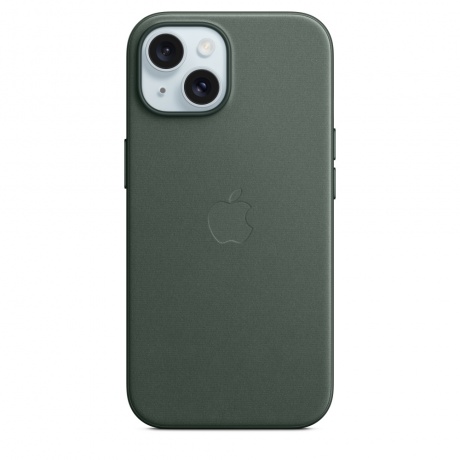 Чехол оригинальный Apple для Iphone 15 Woven Case - Ever green - фото 1