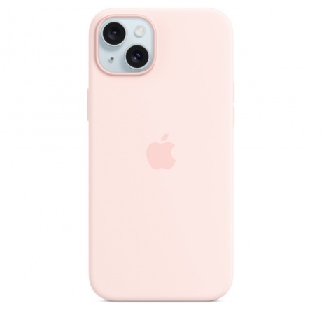 

Чехол оригинальный Apple для Iphone 15 Plus Silicone Case - Light Pink