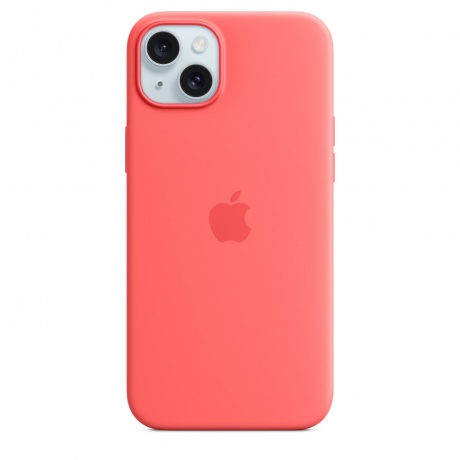 Чехол оригинальный Apple для Iphone 15 Plus Silicone Case - Guava - фото 1