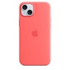 Чехол оригинальный Apple для Iphone 15 Plus Silicone Case - Guav...
