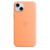 Чехол оригинальный Apple для Iphone 15 Plus Silicone Case - Oran...