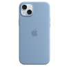 Чехол оригинальный Apple для Iphone 15 Plus Silicone Case - Wint...