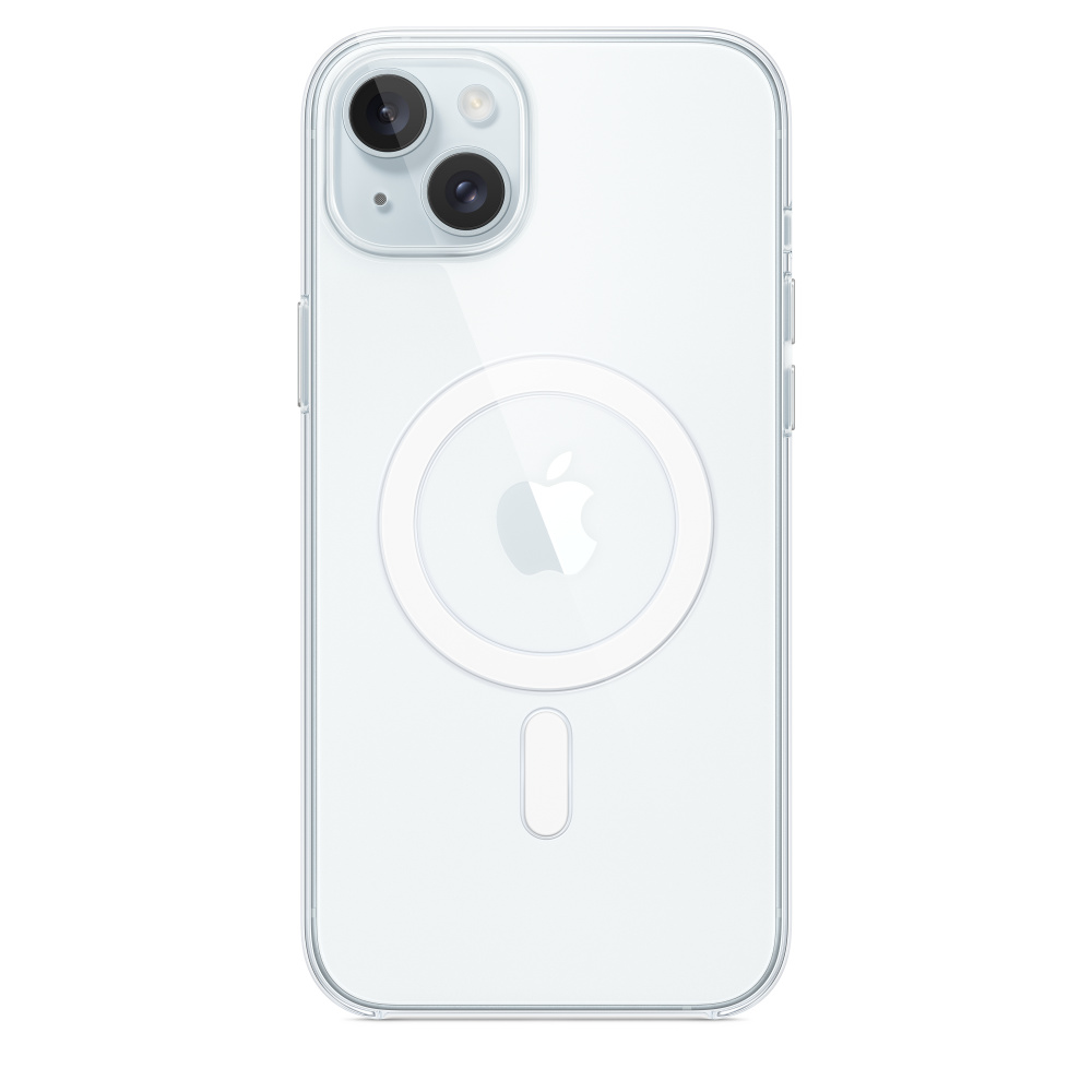 Чехол оригинальный Apple для Iphone 15 Plus Silicone Case - Clear Case