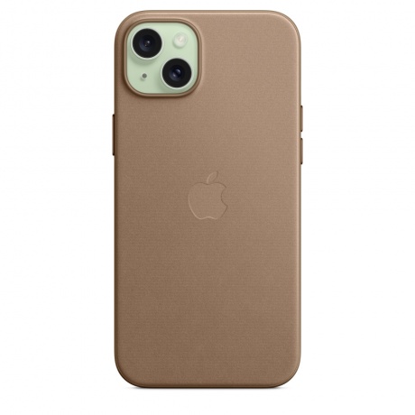 Чехол оригинальный Apple для Iphone 15 Plus Woven Case - Taupe - фото 4