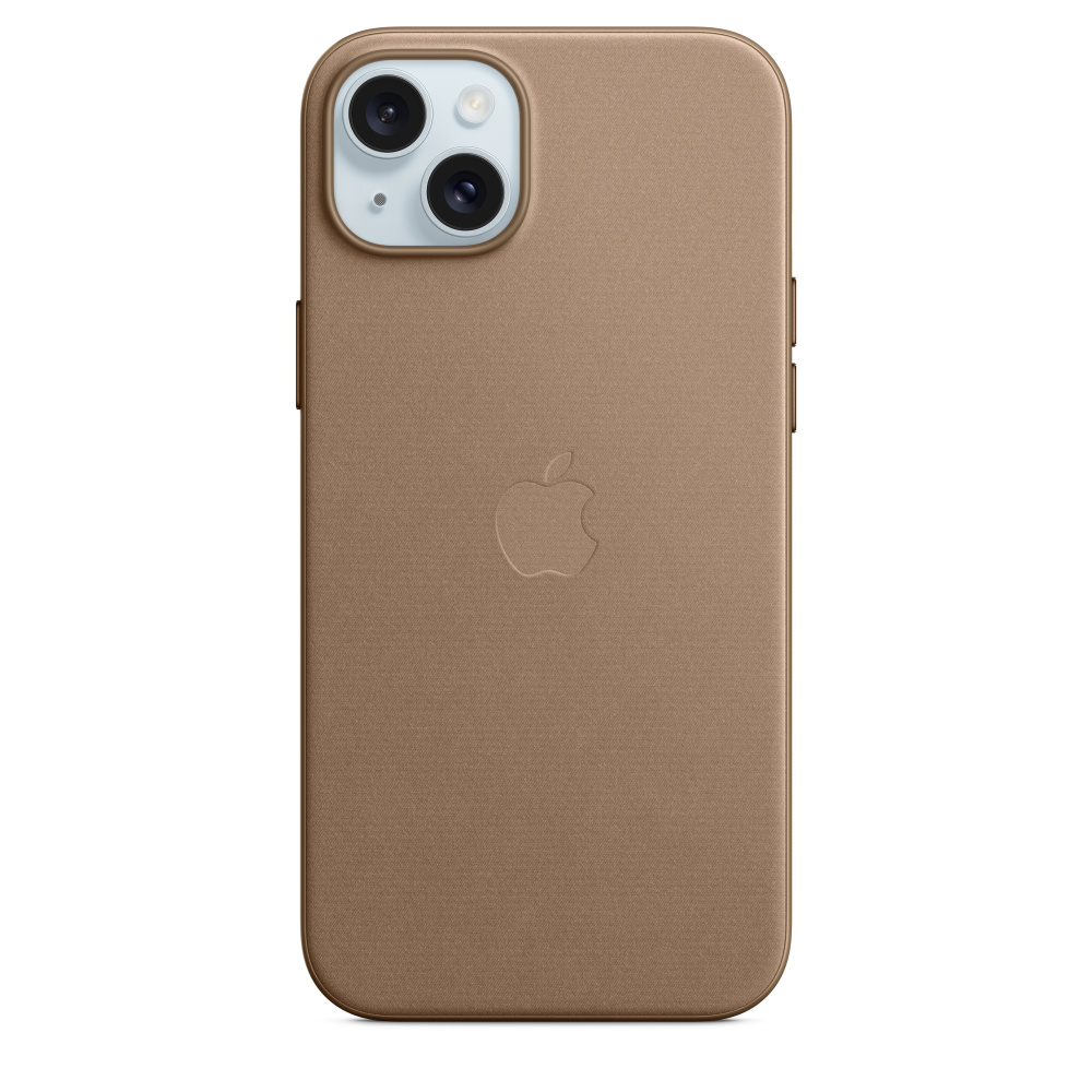 Чехол оригинальный Apple для Iphone 15 Plus Woven Case - Taupe чехол apple iphone 15 plus finewoven case magsafe evergreen mt4f3