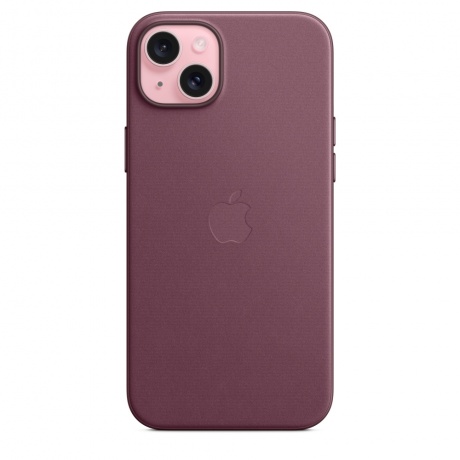 Чехол оригинальный Apple для Iphone 15 Plus Woven Case - Mulberry - фото 2