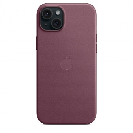 Чехол оригинальный Apple для Iphone 15 Plus Woven Case - Mulberry - фото 5