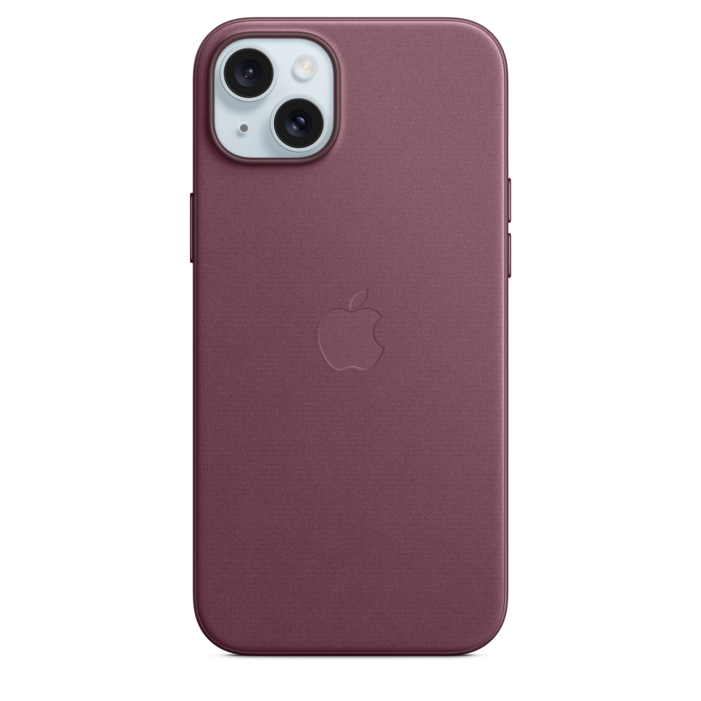 Чехол оригинальный Apple для Iphone 15 Plus Woven Case - Mulberry