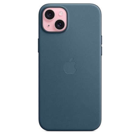 Чехол оригинальный Apple для Iphone 15 Plus Woven Case - Pacific Blue - фото 2
