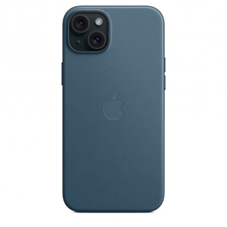 Чехол оригинальный Apple для Iphone 15 Plus Woven Case - Pacific Blue - фото 5