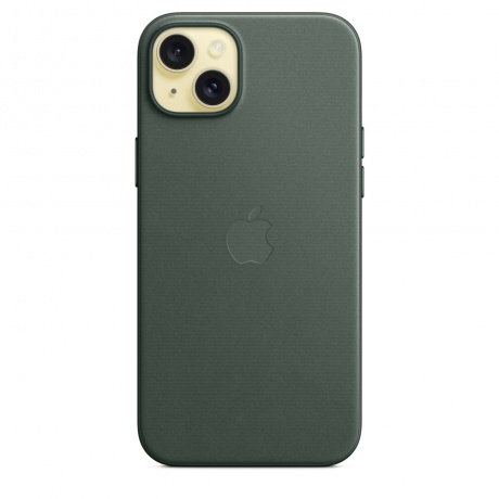 Чехол оригинальный Apple для Iphone 15 Plus Woven Case - Ever Green - фото 3