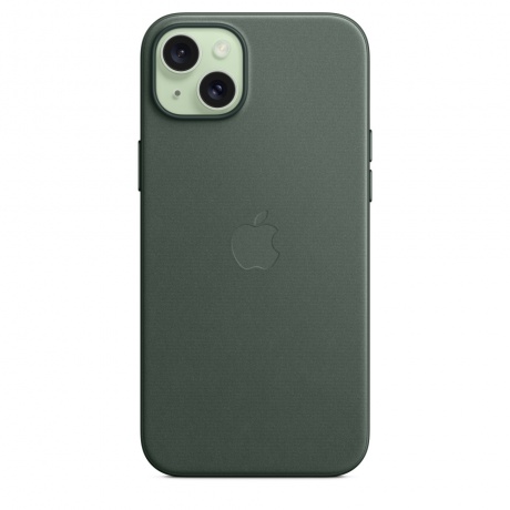 Чехол оригинальный Apple для Iphone 15 Plus Woven Case - Ever Green - фото 4