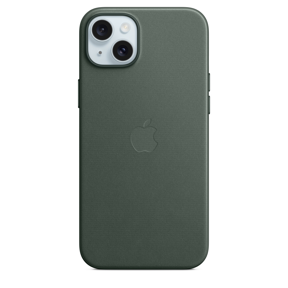 Чехол оригинальный Apple для Iphone 15 Plus Woven Case - Ever Green