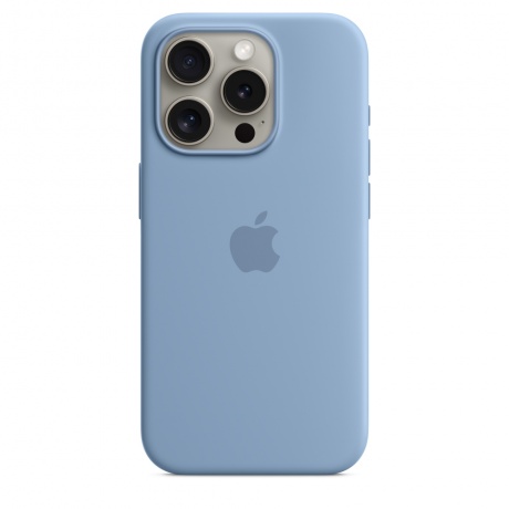 Чехол оригинальный Apple для Iphone 15 Pro Silicone Case - winter clay - фото 1