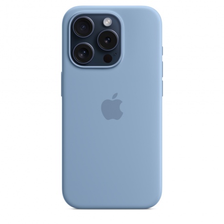 Чехол оригинальный Apple для Iphone 15 Pro Silicone Case - winter clay - фото 2
