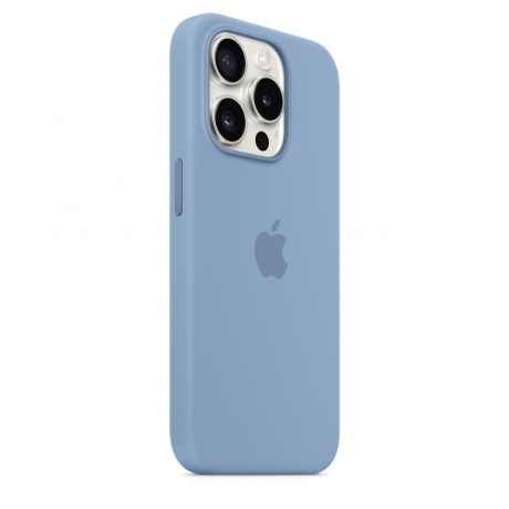 Чехол оригинальный Apple для Iphone 15 Pro Silicone Case - winter clay - фото 5