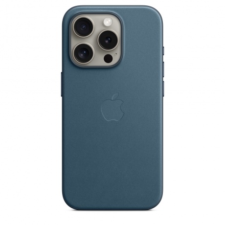 Чехол оригинальный Apple для Iphone 15 pro Woven case - Blue - фото 1