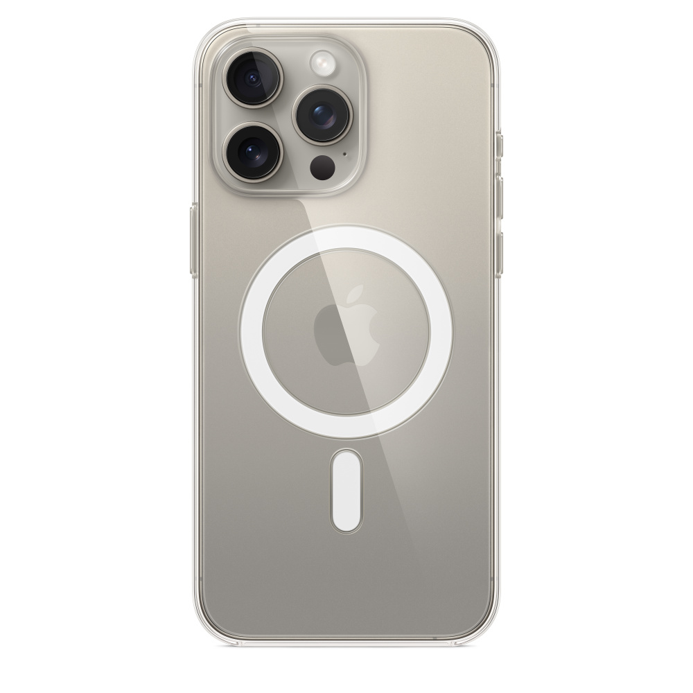 Чехол оригинальный Apple для 15 Pro Max Silicone Case - Clear Case силиконовый чехол молоко и печеньки на apple iphone 12 pro max