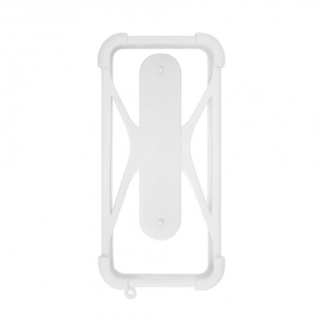 Чехол-бампер OLMIO универсальный для смартфонов #1, р. 4.5&quot;-6.5&quot;, белый - фото 1