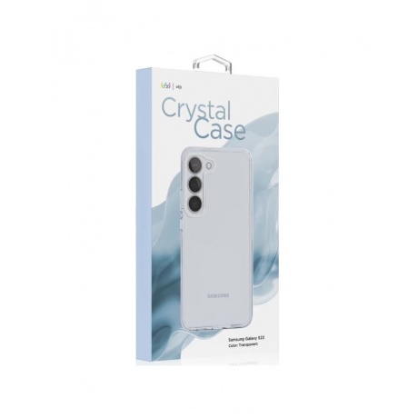 Чехол защитный VLP Crystal Case для Samsung S23 FE, прозрачный - фото 5