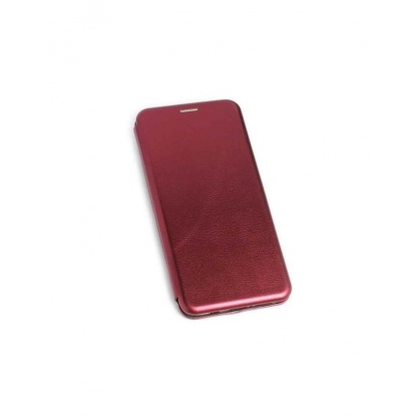 Чехол-книжка WELLMADE для Xiaomi Redmi Note 12S бордовый - фото 4