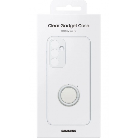 Чехол Samsung Clear Gadget Case S23FE (EF-XS711CTEGRU) Прозрачный - фото 9